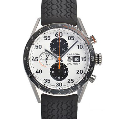 タグ・ホイヤー レプリカ時計 カレラ１８８７ クロノグラフ　マクラーレン４０周年記念モデル CAR2A12.FT6033